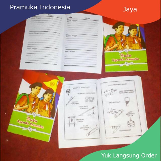 

Ready Buku Agenda 10 biji Pramuka hvs 103 halaman Siap kirim Dari Semarang Jawa Tengah