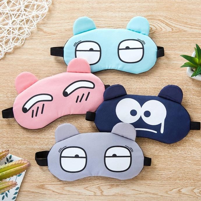 [Minimo] Penutup Mata Untuk Tidur + Free Ice Gel / Kacamata Tidur Sleep Mask [Ada]