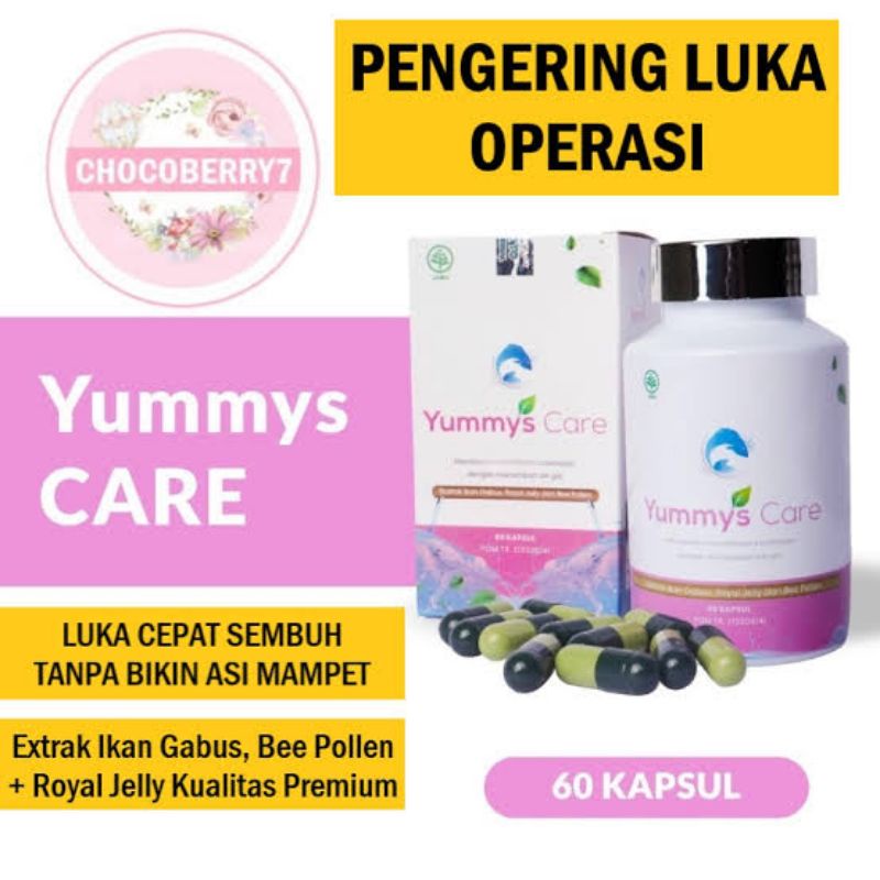 YummysCare Asli Kapsul Kutuk Ikan Gabus Original Yummys Care Herbal