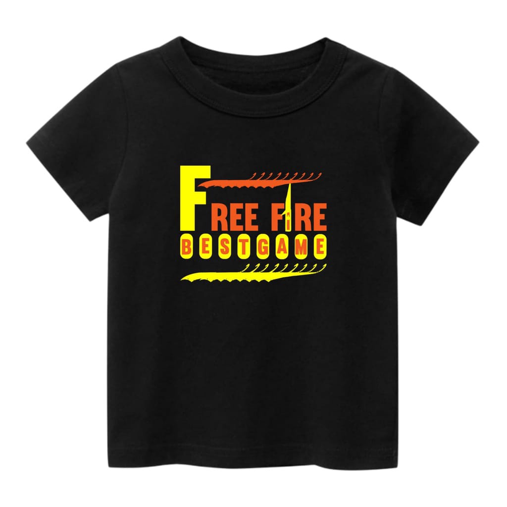 Hzl_outfit Kaos Baju Anak Free Fire BestGane Bayar Ditempat Kaos Anak Free Fire