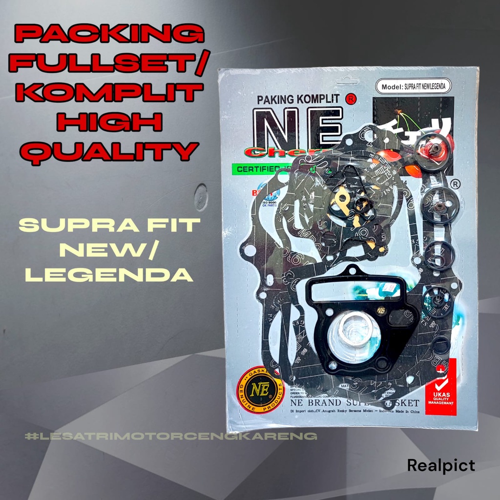 PAKING GASKET FULLSET FULL SET LEGENDA SUPRA FIT NEW ISO 2000 CHERRY