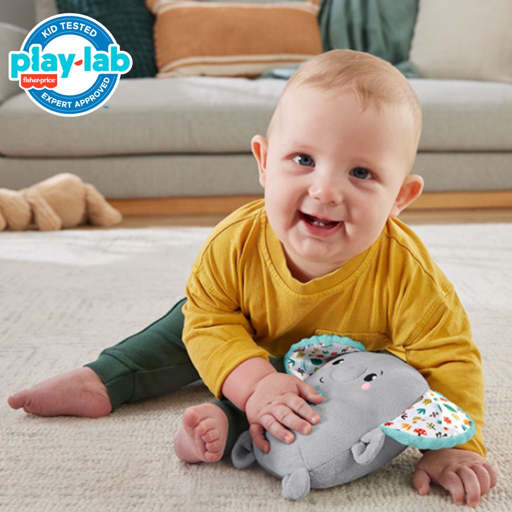 Fisher Price Snooze Elephant Music Box - Mainan Edukasi Anak Bayi