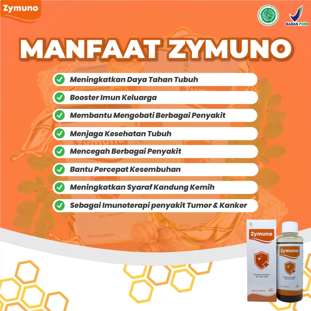 Zymuno Imunoterapi Kanker Herbal Original 1 Botol