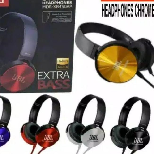 Limited | TD4 | HANDSFREE JBL MDR XB450 XB450 XB-450 EXTRA BASS - HEADPHONE JBL XB450