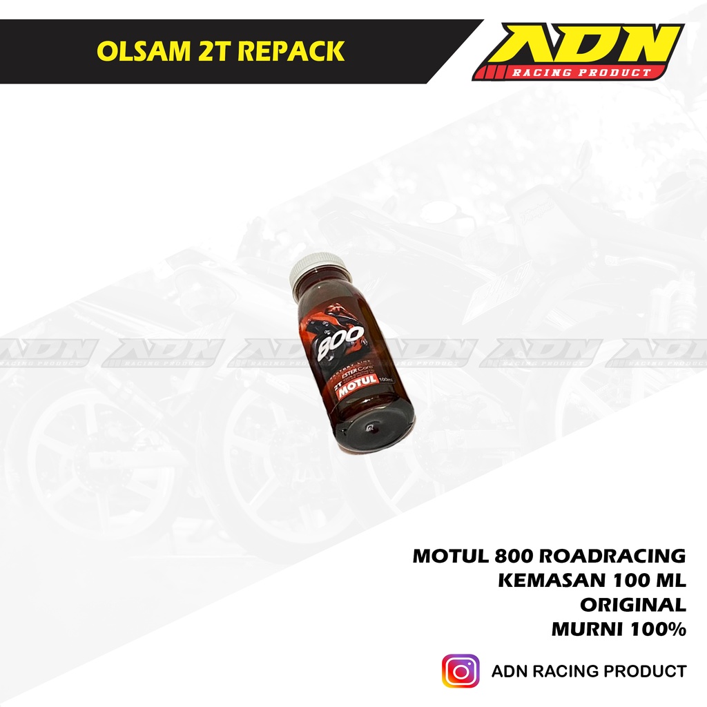 Jual Oli Samping Olsam Motul 800 Road Racing Eceran 100ml | Shopee ...