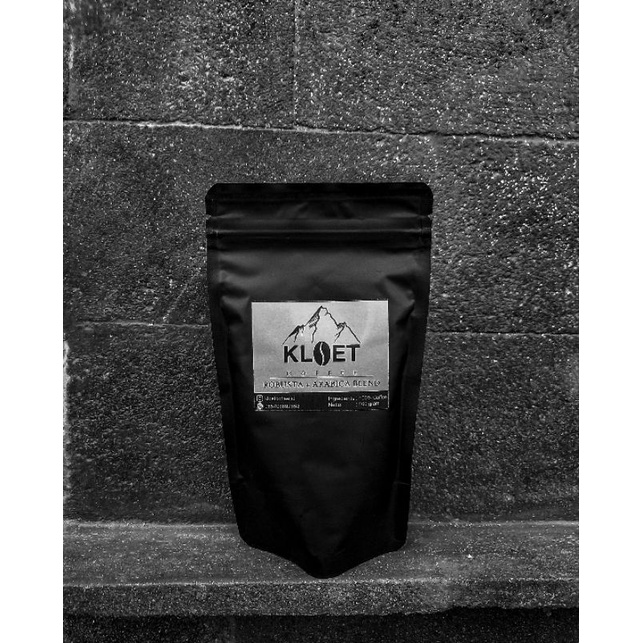 

Kloet Coffee - Robusta + Arabica Blend (100gr)