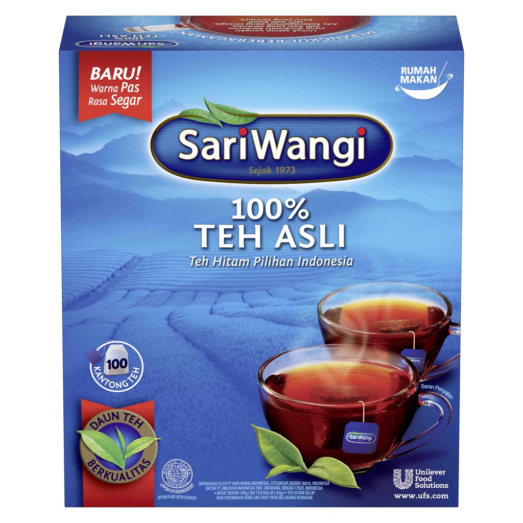 Sariwangi Asli Tea Bag 100 Twinpack