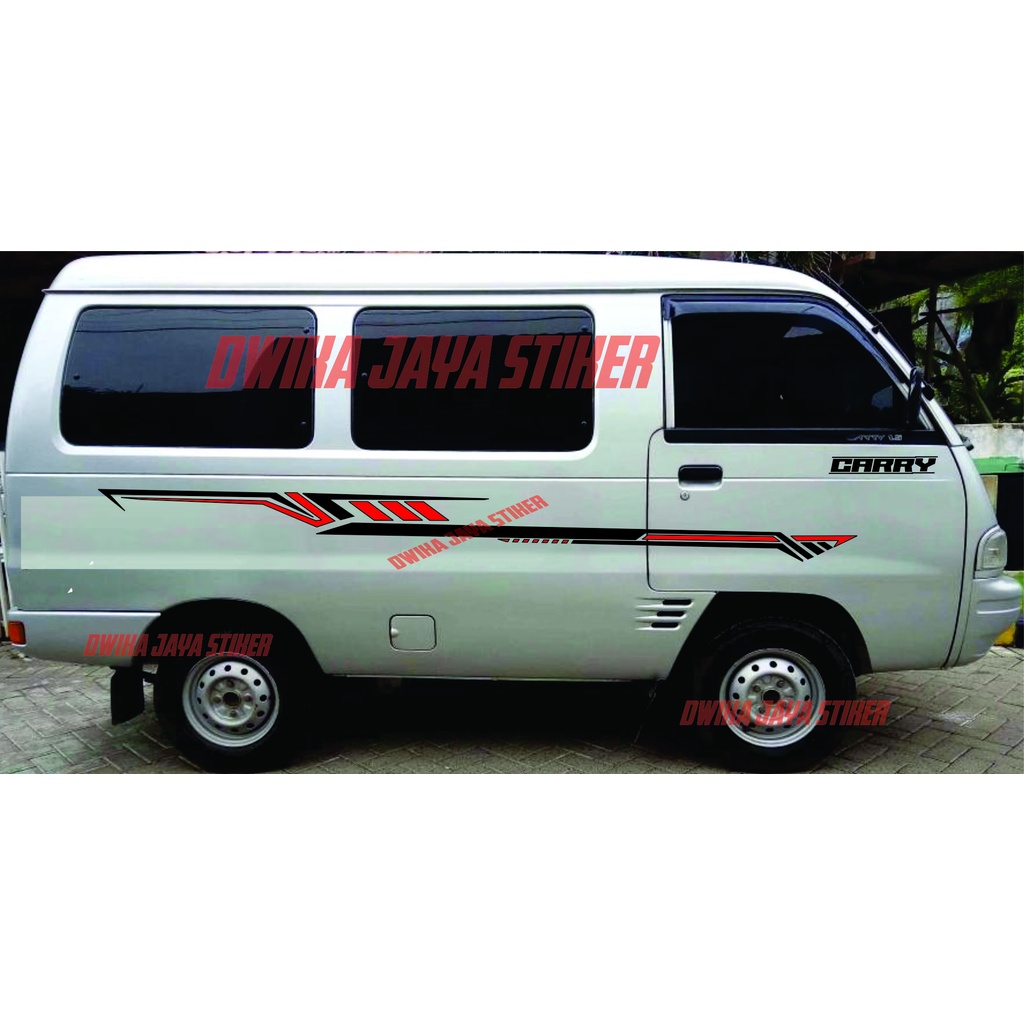 stiker stiker mobil terbaru stiker mobil carry cutting stiker mobil suzuki CARRY terbaru