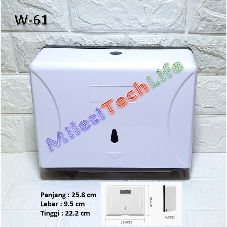 Tissue Dispenser FQ-604-A/B Tempat Tissue Hand Towel for Hotel Office Mall Hospital dll