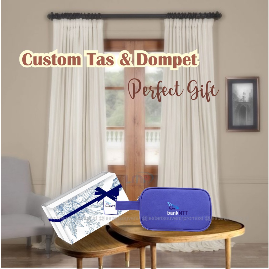 Souvenir Pouch Custom (pd-10) / souvenir wedding dompet custom