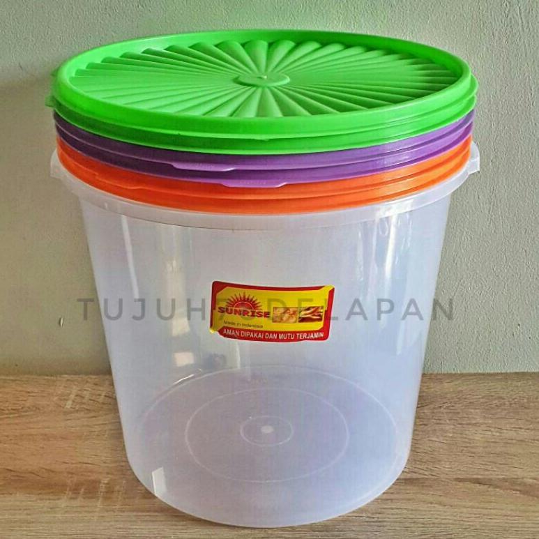 LMVVQ4683 Sealware Toples Plastik Sunrise 10L / Toples Besar 10L/Toples 10 Liter