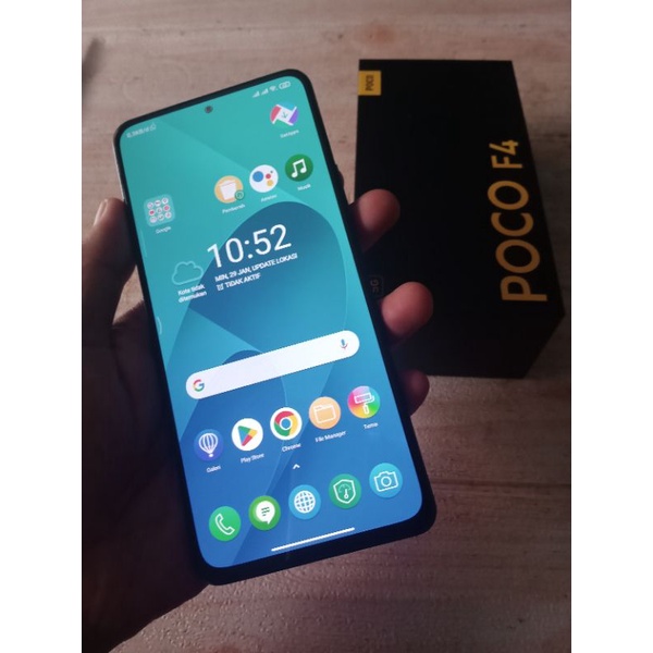 POCO F4 5G 8/256 Fullset Original Second