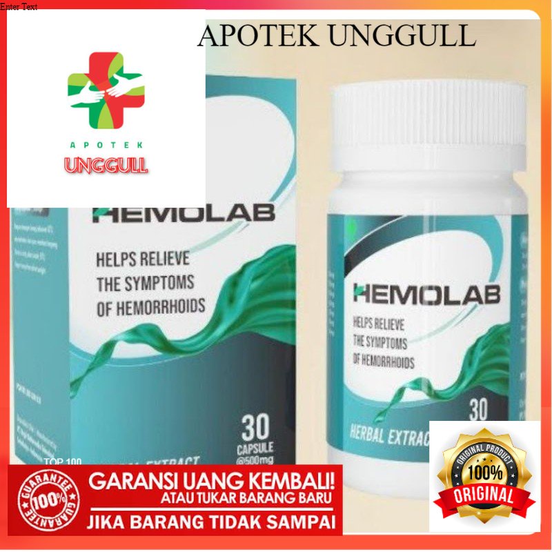 

100% ORIGINAL HEMOLAB ASLI