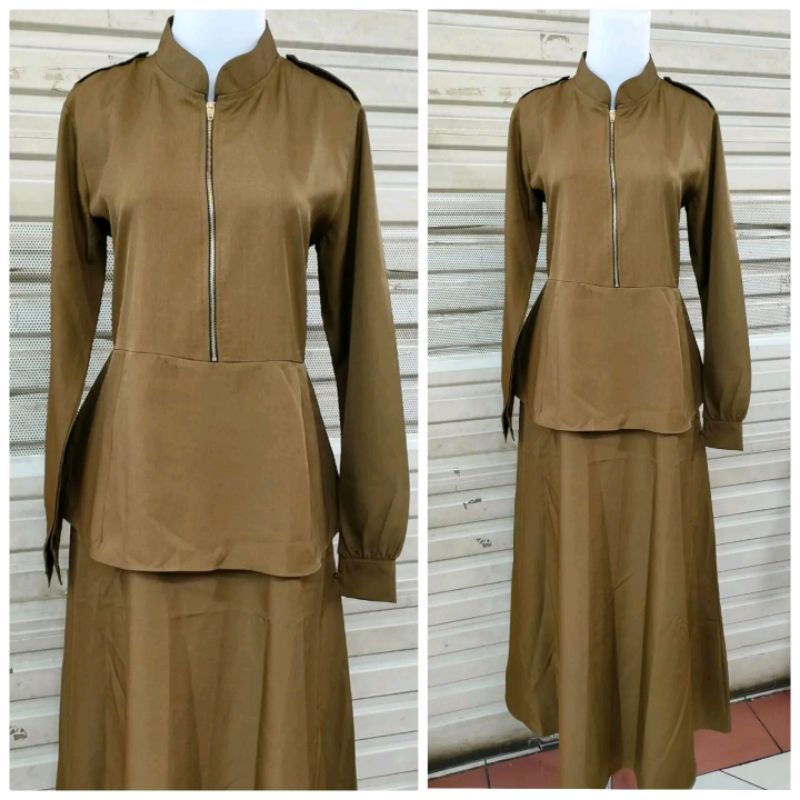 Blazer Gamis Pemda Aceh Model Setelan