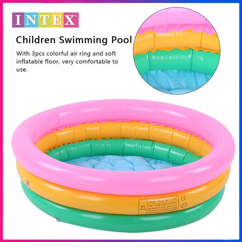 Kolam Renang Anak Bayi Pelangi Mandi Bola / Baby Swimming Pool