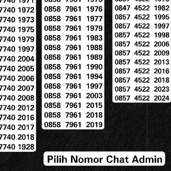 QualityControl✅⭐-Nomor cantik indosat im3 seri tahun lahir 4g