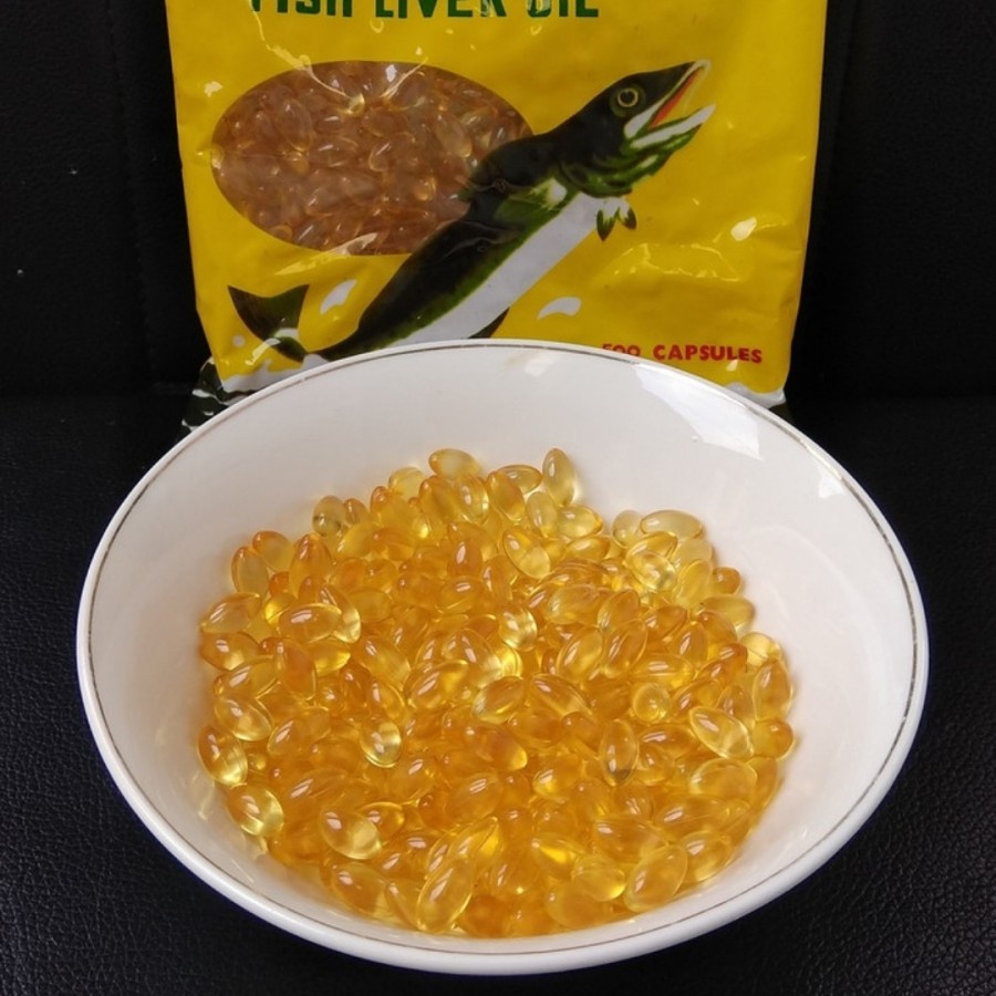 Minyak Ikan Eceran / Fish Oil Vitamin Untuk Anjing Kucing - per 100 butir