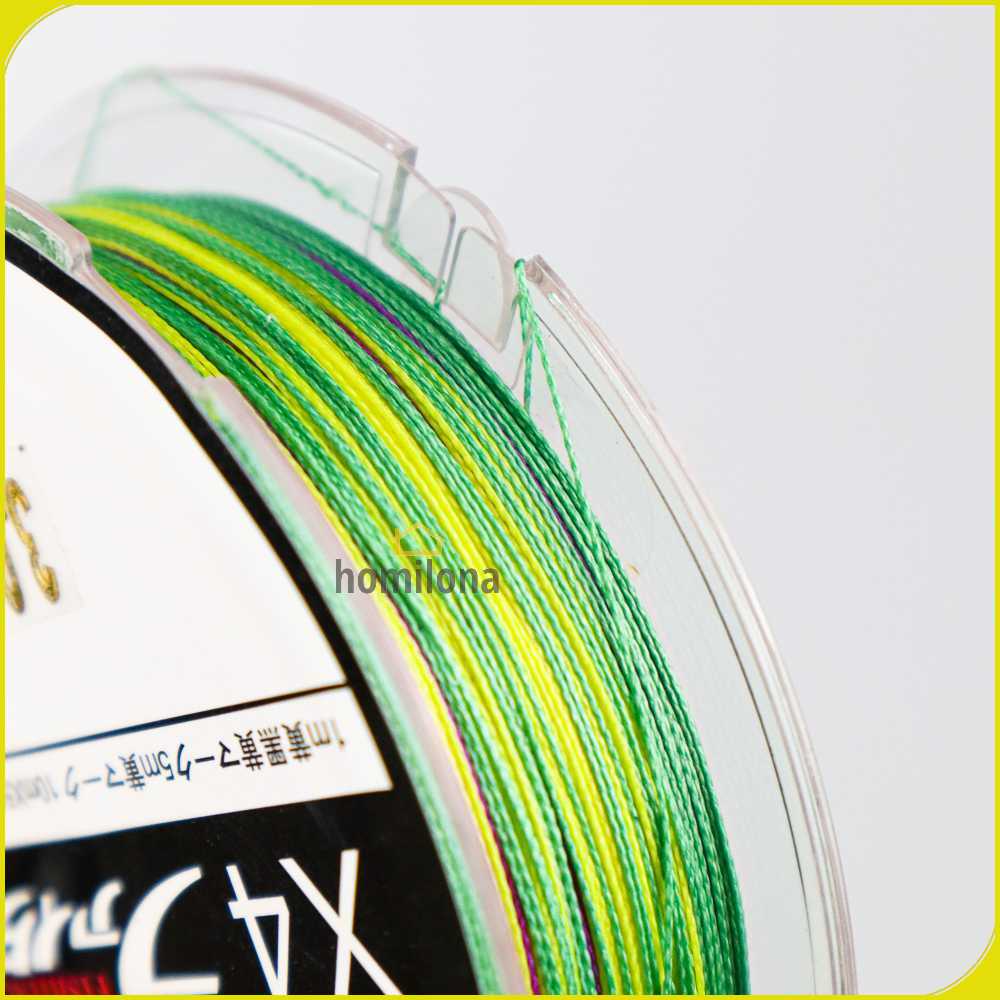 Zero Senar Benang Tali Pancing Super PE 4 Braid Line 100 Meter - X4