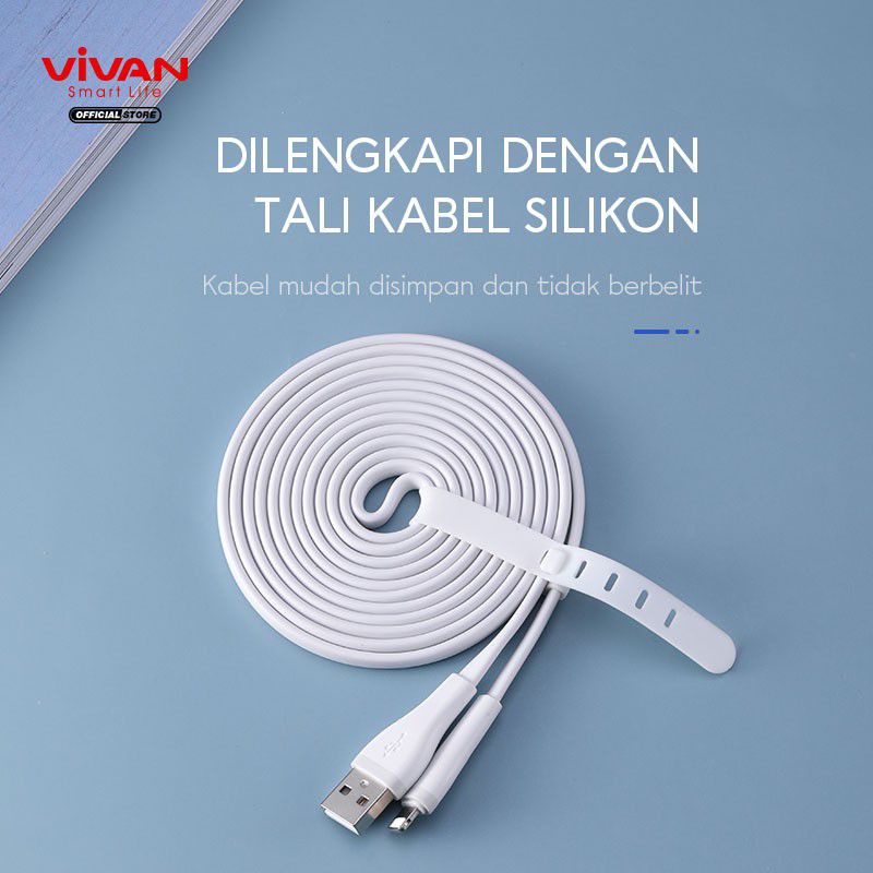 Kabel Vivan SM200S 2 Meter Micro USB