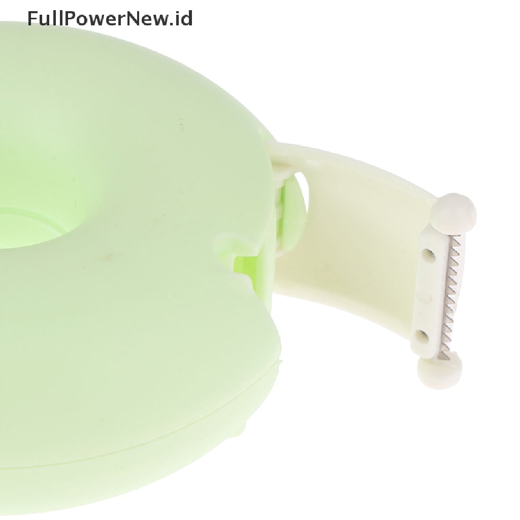 Power 1PC Pemotong Tape Dispenser Bentuk Hati Donat Untuk Tape Extension Bulu Mata ID