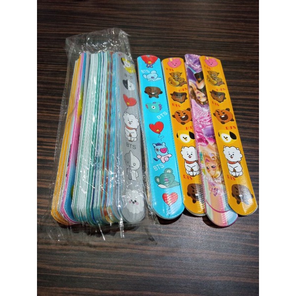 

penggaris lipat atau penggaris gelang ikat besar isi 100 pcs