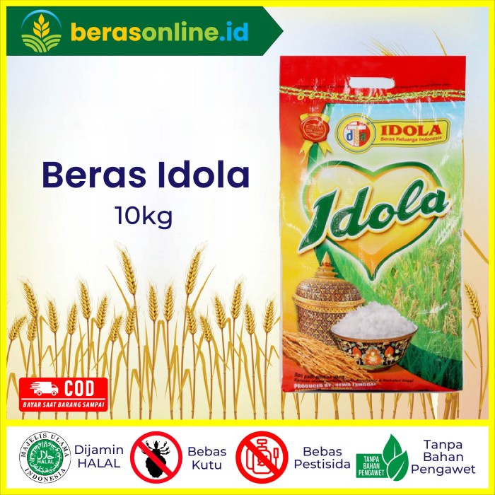 

Beras Premium Merk IDOLA 10 Kg