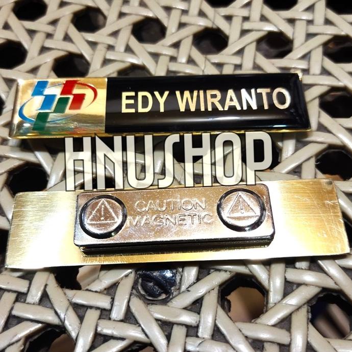 

Papan Nama | Name Tag PHD Bahan Kuningan Magnet Berkualitas terlaris