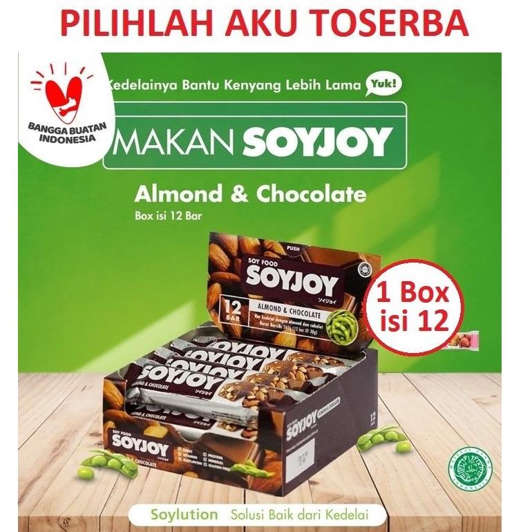 

Diskon ★★★ SOYJOY ALMOND & CHOCOLATE 30 gr - (HARGA 1 BOX ISI 12 pcs) ♚