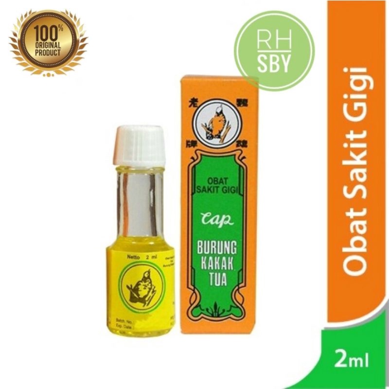 obat sakit gigi cap kakatua