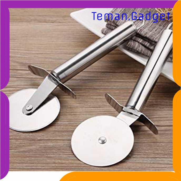 TG - DPR HyhXQ Pisau Pemotong Kue Pizza Roller Cutter Stainless Steel - CJ360