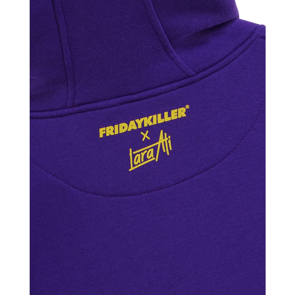 JAKET HOODIE SPECIAL FRIDAY KILLER X LARA ATI | LARA ATI PURPLE HOODIE