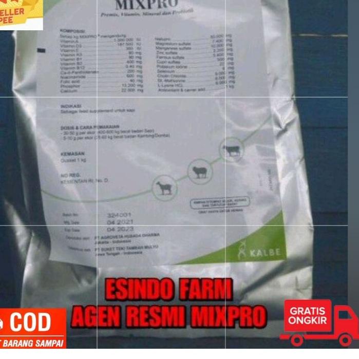 

Discount | BMH|Mixpro, suplemen, premix ternak sapi, kerbau dan kambing 1 kg