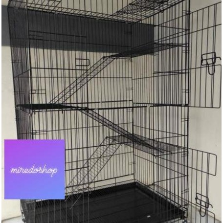 Kandang Kucing Jumbo Tingkat 3