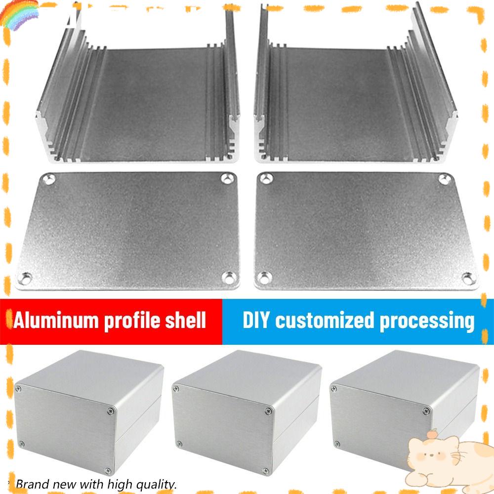 Solighter Papan Sirkuit Shell Silver Shielding Box100 * 90 * 59mm Kotak Proyek Elektronik