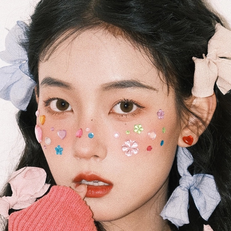 Crystal Diamond Make Up Sticker Rhinestone Nail Art Rhinestones Manik-manik Mutiara Kilap Craft Kosmetik Hiasan Kuku Eye Korean Make Up Handphone Decorations Wedding Party Cosplay Flat Back Gems Bead Diamond Swarovski Transparan Mix Color Rainbow