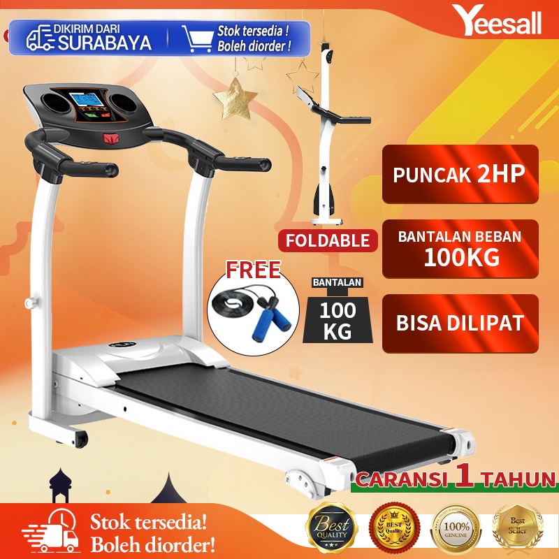 Treadmill Elektrik Lipat Alat Olahraga Fitness Cardio M5