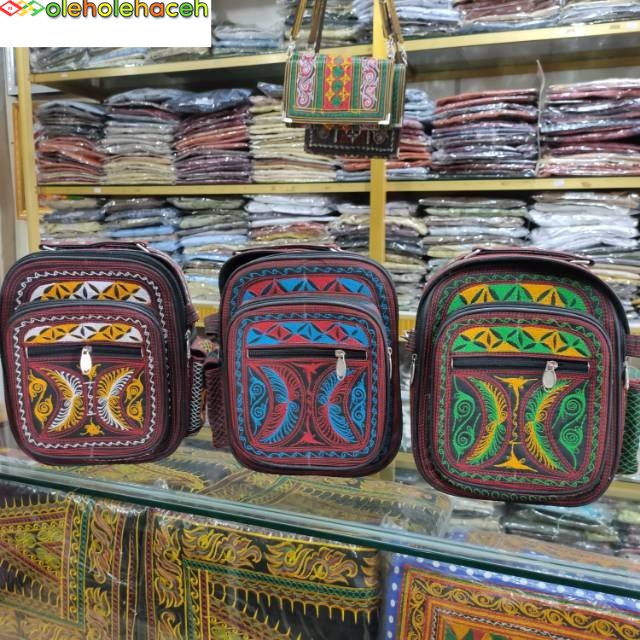 TAS SELEMPANG ACEH/ CEWEK & COWOK / tas Aceh selempang