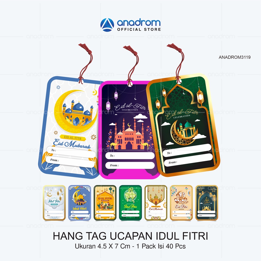 

Hang Tag Idul Fitri I Hang Tag Kartu Ucapan Lebaran Idul Fitri I Anadrom 3119