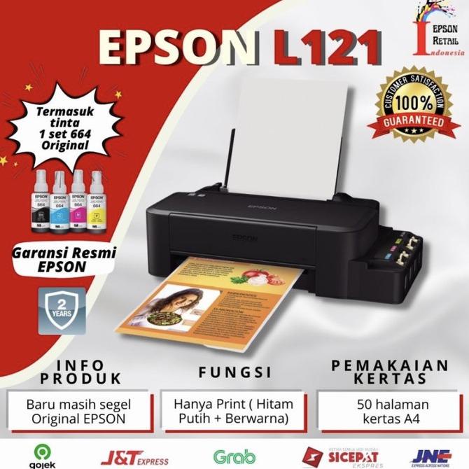 PRINTER EPSON L121 / EPSON L121 ORIGINAL GARANSI EPSON