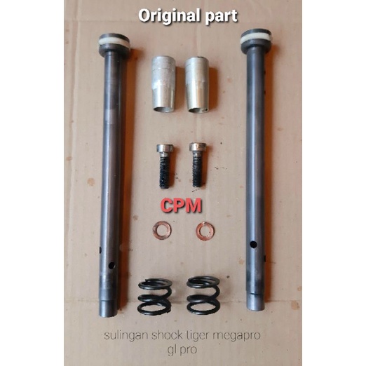 sulingan sok skok shock depan tiger megapro original lepasan motor