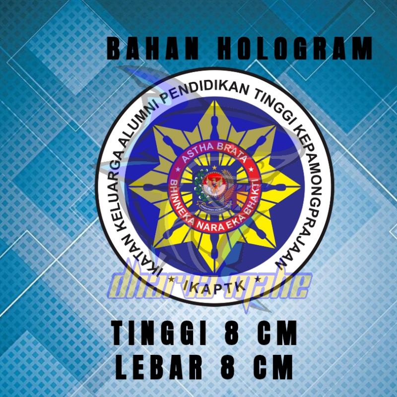 IKAPTIK, Ikatan Keluarga Alumni Pendidikan Tinggi Kepamongprajaan, STPDN, IPDN, APDN, Stiker Alumni,