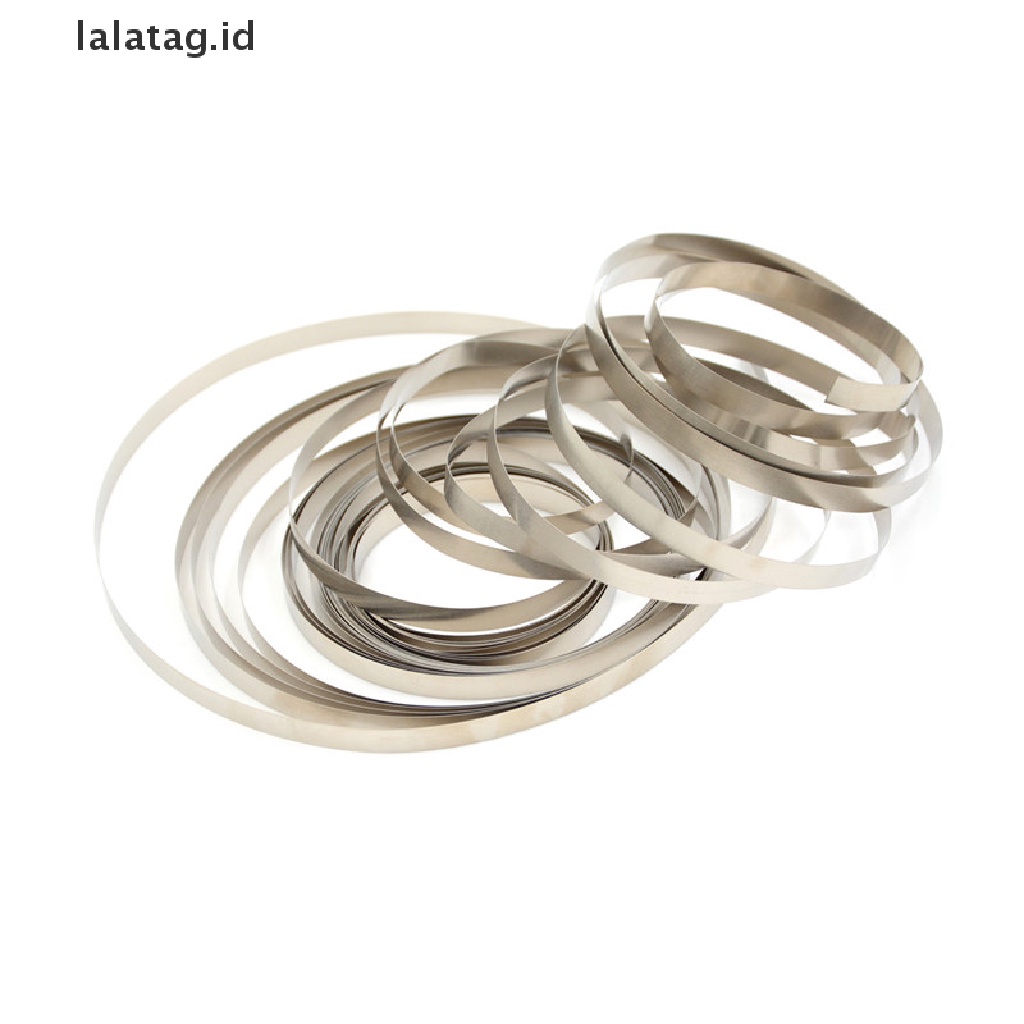 [lalatag] 10m 7x0.12MM Plat Ni Nikel Strip Tape Untuk Las Bintik Li 18650 [ID]