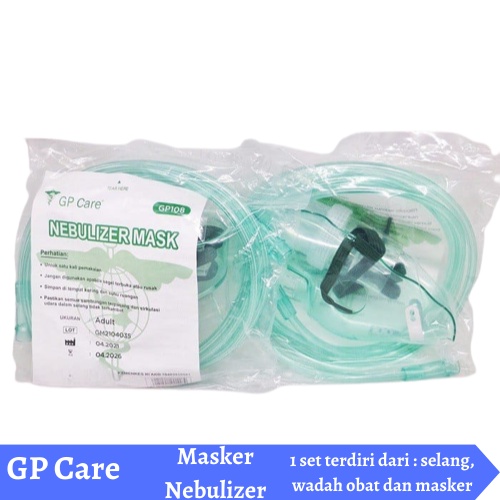 Masker Nebulizer Anak GP Care / Nebulizer Mask Set GP Care Child