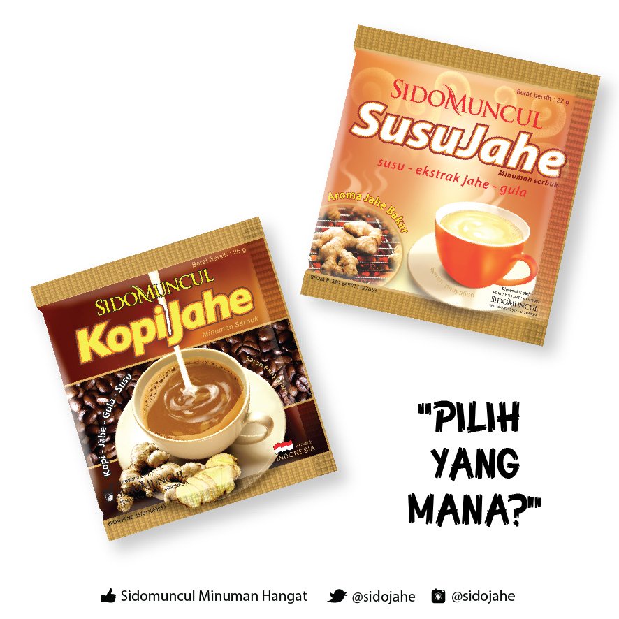 

SIDO MUNCUL KOPI DAN SUSU JAHE