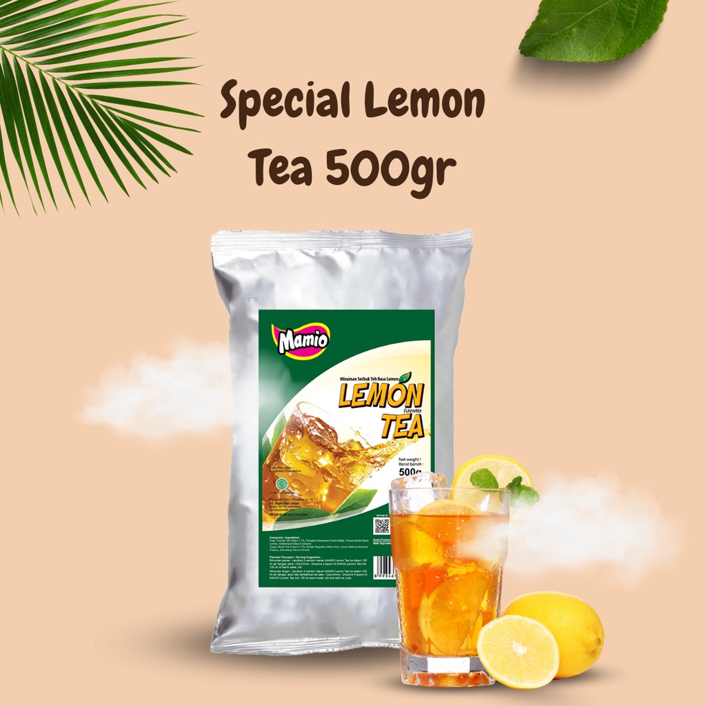 

Bubuk Minuman Lemon Tea 500gr