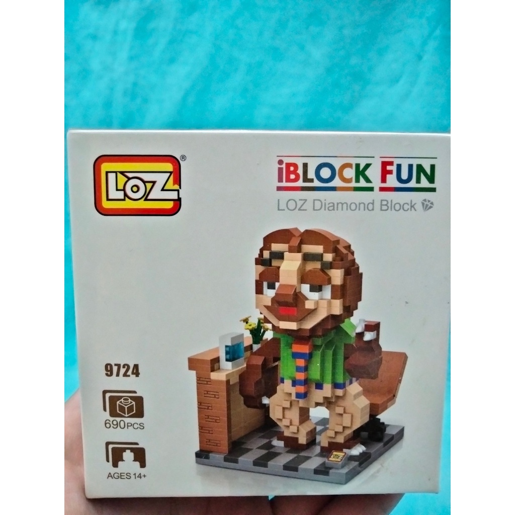 Lego LOZ 9724 Zootopia Flash