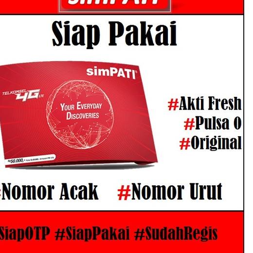 ✨12.12✨ COD Kartu perdana simpati cantik murah as loop sakti dan combo acak full 