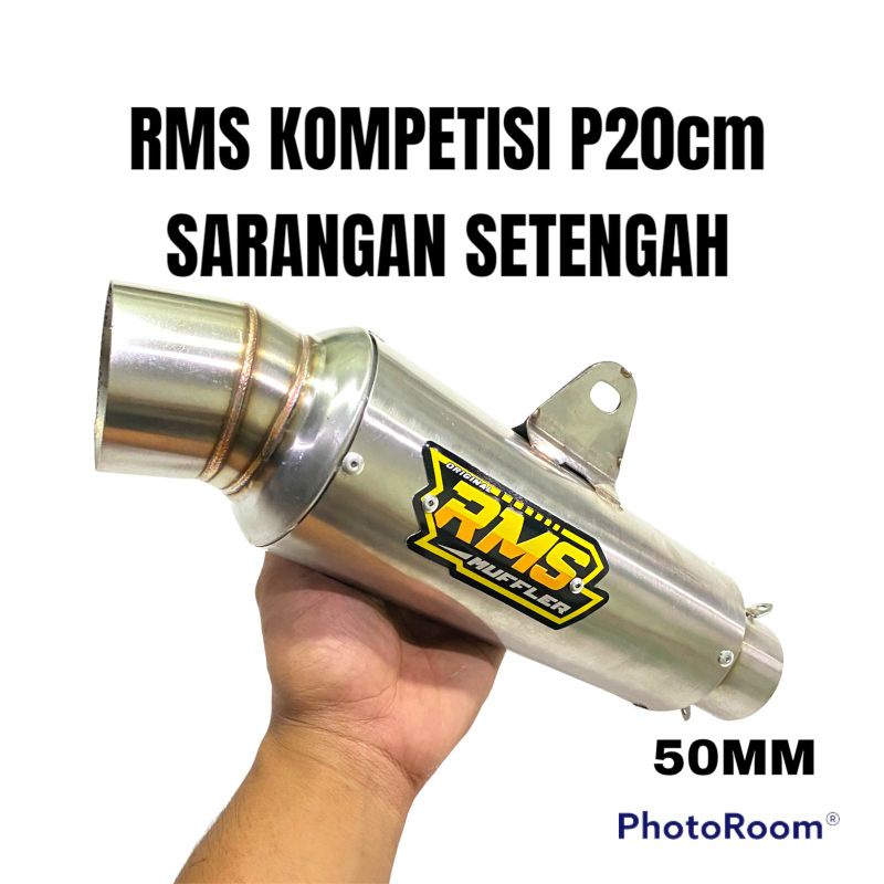 KNALPOT RMS MUFFLER ORIGINAL KOMPETISI SARANGAN SETENGAH