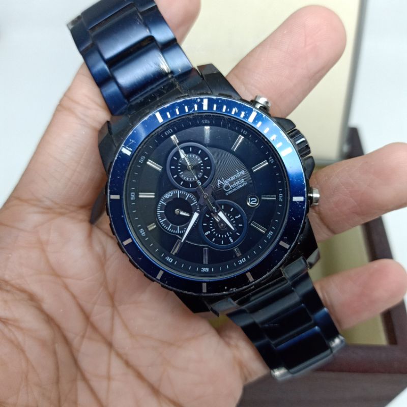 Alexandre Christie Second Tipe 6141MC Blue Black
