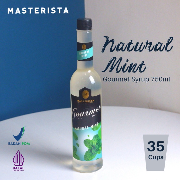 

MASTERISTA SIRUP NATURAL MINT 750 ML